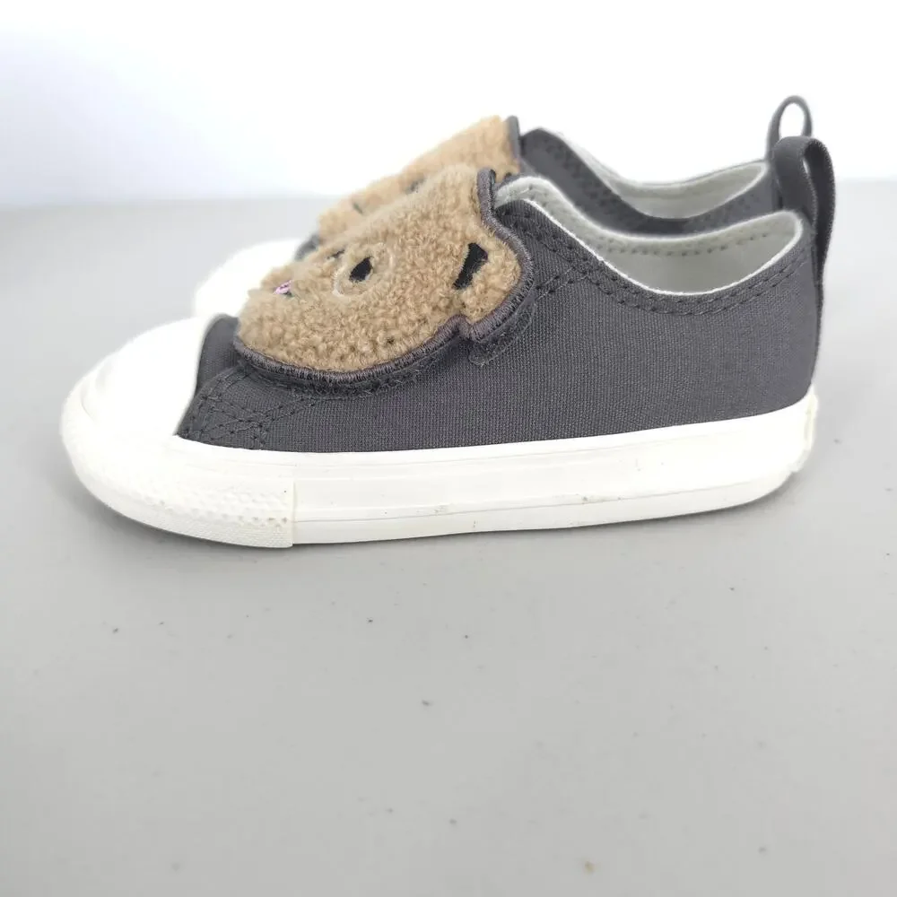 Converse Chuck Taylor All Star Toddler Sherpa Bear Shoes Infant Size 7